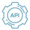 Integration via API.